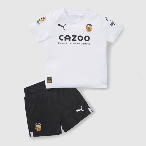 Camiseta Valencia 1ª Kit Niño 2022 2023